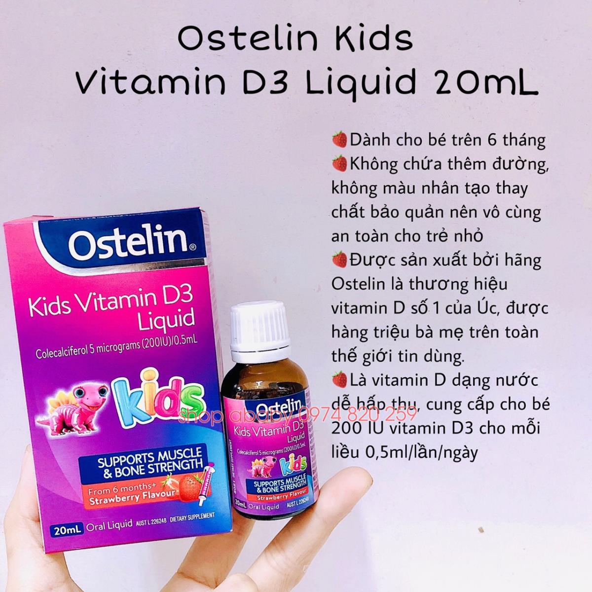 Vitamin D3 Liquid có thể bổ sung cho trẻ em hay không?

